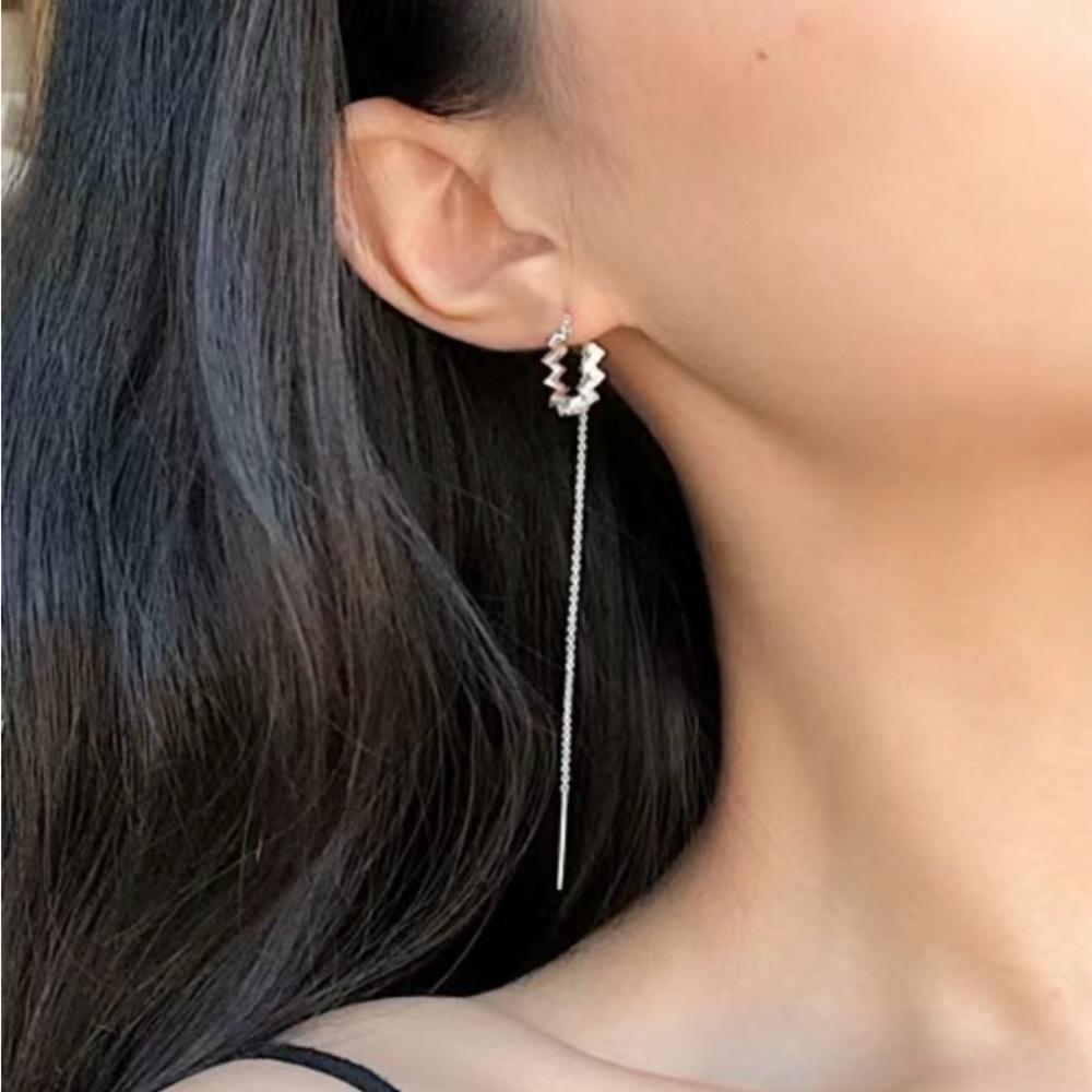 Authentic APM Rose Gold Ear String Set - Picture 7 of 10
